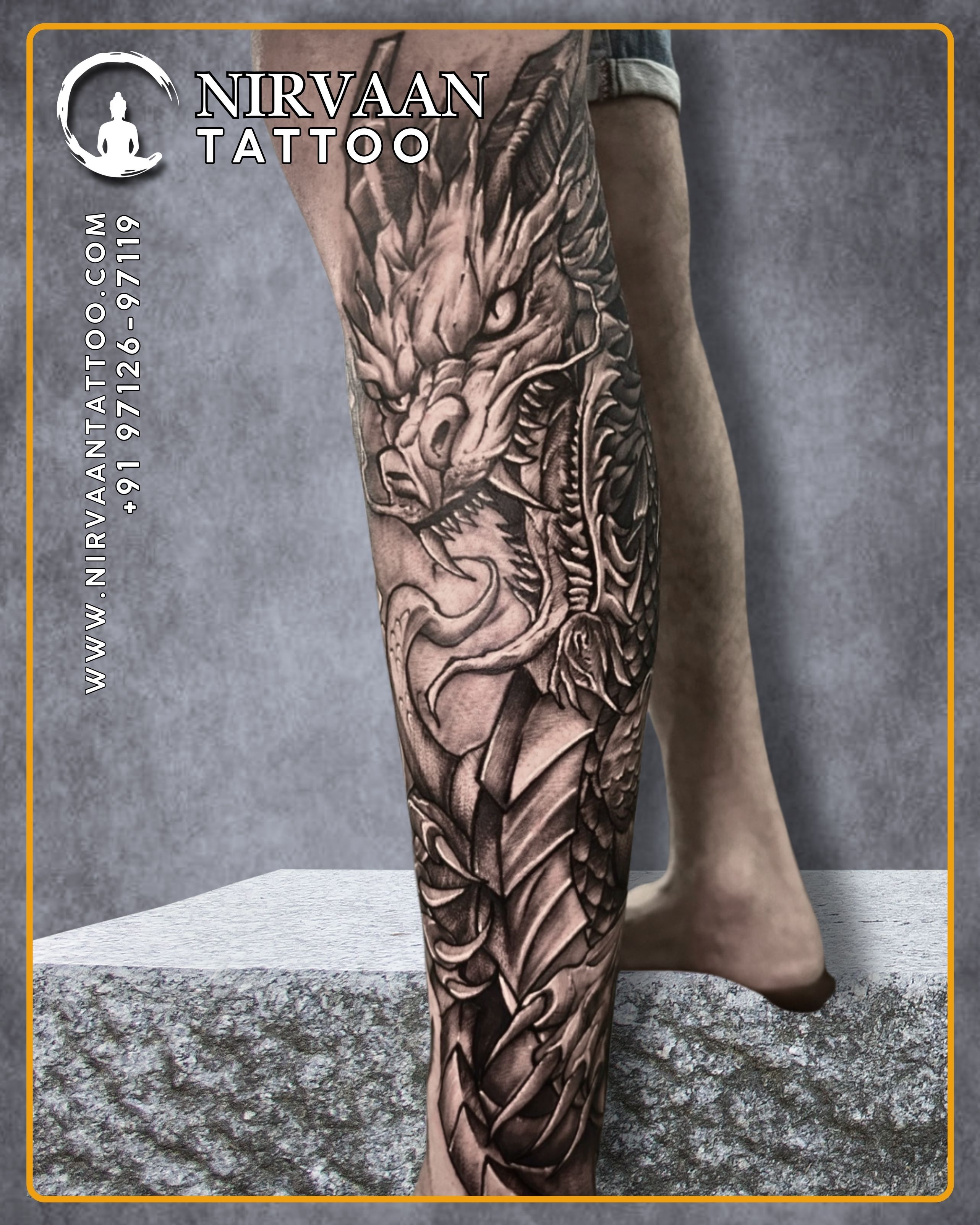 Dragon tattoo design